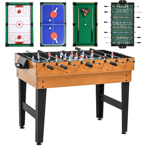 Homcom tavolo gioco - gioco, in