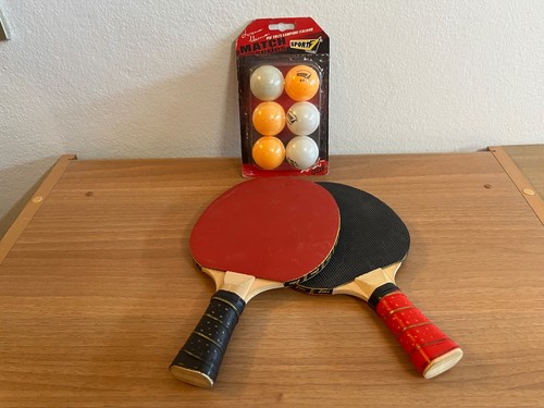 Racchette ping pong set - racchette, 6